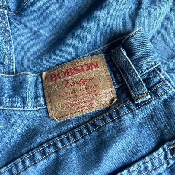 vintage high waisted straight leg jeans - Picture 2 of 2